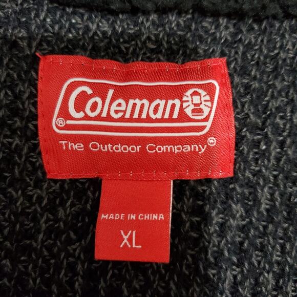 Coleman | Warm 1/4 Zip Faux Fur Collar Sweater - Picture 6 of 6